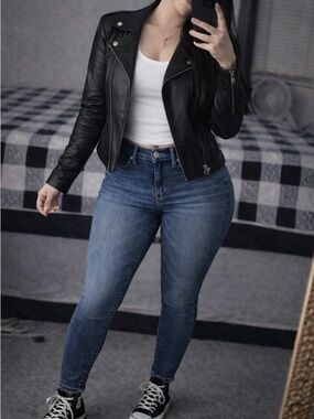 rag & bone Skinny Jeans Size 28 Heathway Wash Stretch Denim